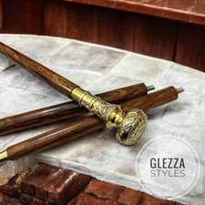 Bâton de marche victorien