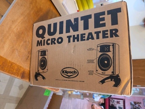 Pair klipsch quintet - pair, of