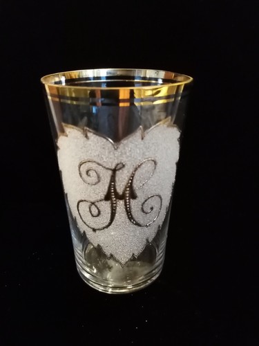 Gobelet verre émaillé
