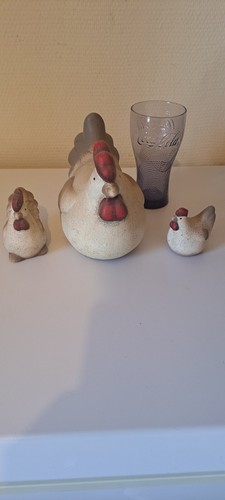Poule terre cuite - en,