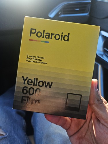 Polaroid 600 film - 600, black