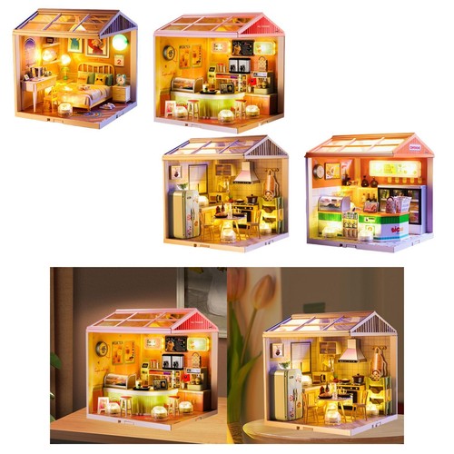 Miniature dollhouse kit - miniature,