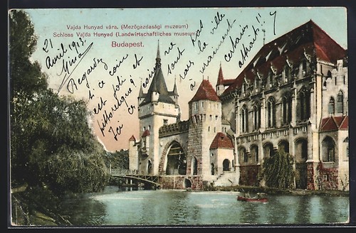 Budapest château vajda - château,