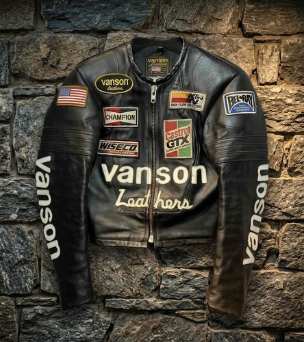 Vanson one star unique - star, leather