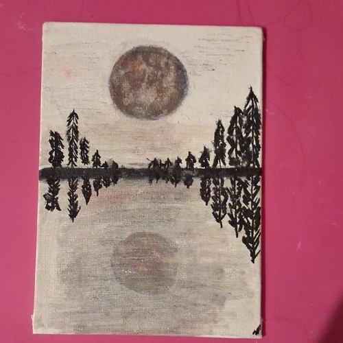 Peinture paysage sur