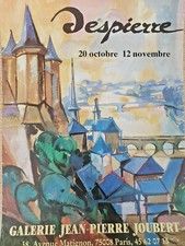 Despierre - Affiche originale d'exposition - G. Jean-Pierre Joubert - Affiche C.1980