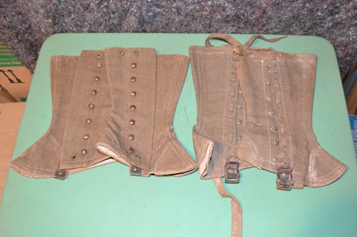 Paires guêtres militaire - 2, de