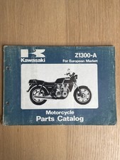 KAWASAKI  Z1300-A1 1979 PARTS LIST CATALOGUE PIÈCES 71 PAGES 99910-1036-01