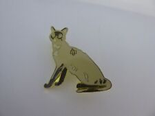 BROCHE / PIN / PASSION DES CHATS / ATLAS / CAT / REX DEVON CHOCOLATE POINT / TOP