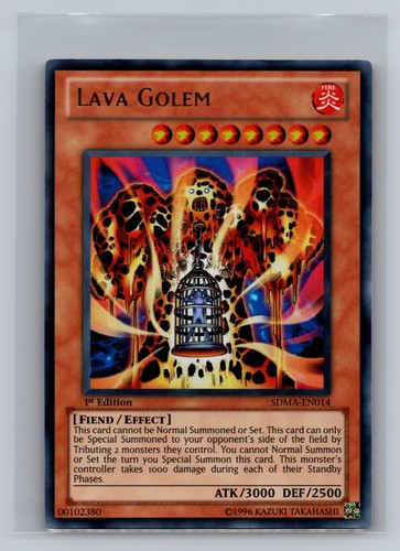 Lava golem 1st - lava, edition