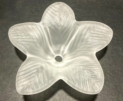 Pampille fleur verre murano - pampille,
