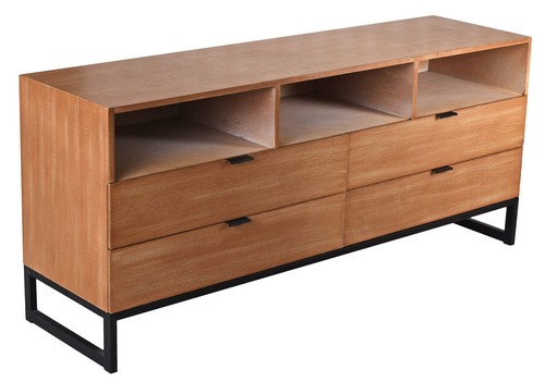 Armoire bois board - armoire, salon