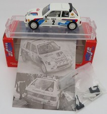 VITESSE PEUGEOT 205 TURBO 16 RALLYE MONTE CARLO 85 #2 VATANEN #300 1/43