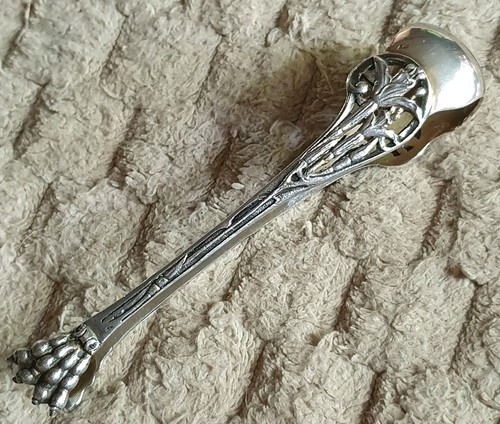 Ancienne pince sucre argent - a,