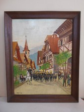 Ancien tableau peinture huile
