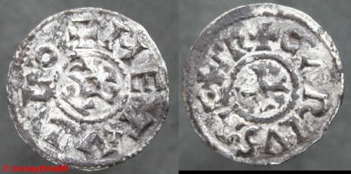 Carolingienne denier au - carolingienne,,