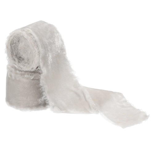 Ruban velours gris - , pour