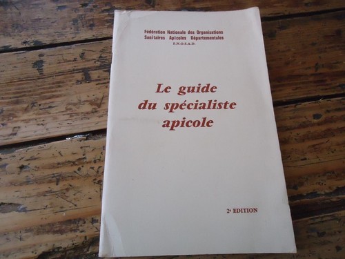 Apiculture guide du - guide,