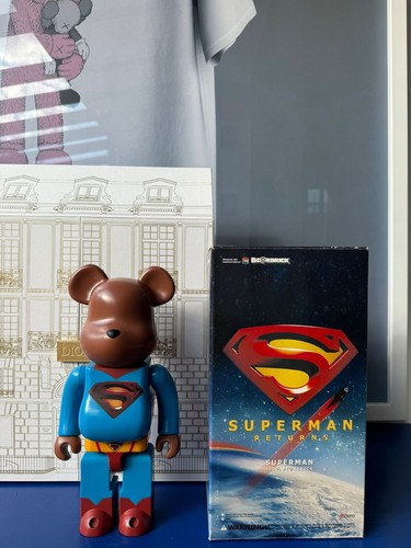 Bearbrick 400 superman - bearbrick,