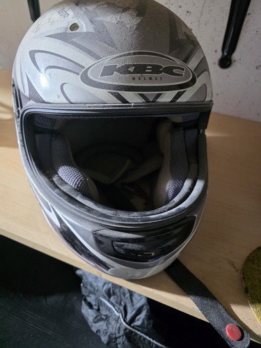Casque moto bleue taille - casque, le