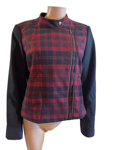 Caroll veste écossaise noire - caroll,