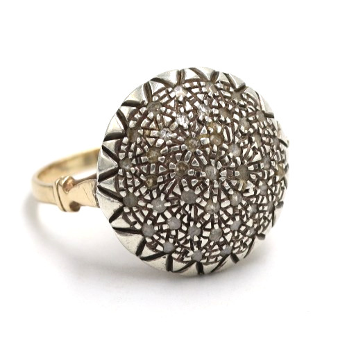 Bague style ancien or - ancien, en