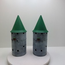 warhammer décors diorama 2 tours base Chateau DUC DE MUZ CEJI ARBOIS 