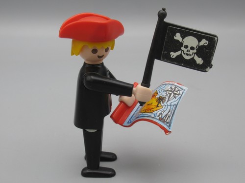 Playmobil pirate avec carte - pirate,