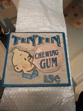 Peinture sur bois tintin