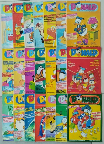 Lot magazines donald - 21,