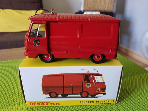 Peugeot pompiers dinky - pompiers,