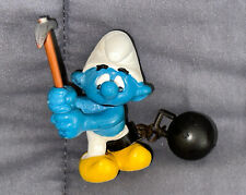 schtroumpf bagnard prisonnier