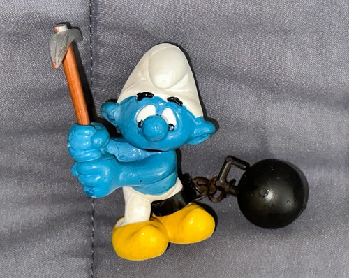 Schtroumpf bagnard prisonnier - schtroumpf,