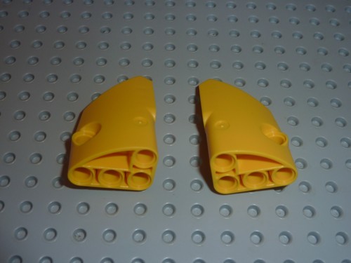 Lego yellow technic panel - yellow,
