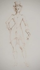 Léonor FINI : Femme avec un