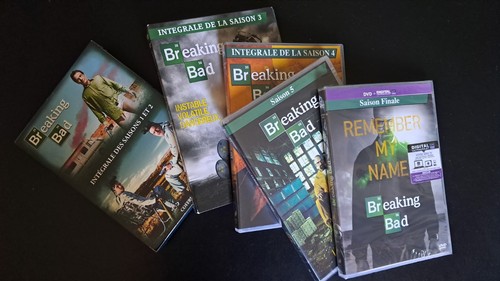 Dvd intégrale breaking bad - bad,