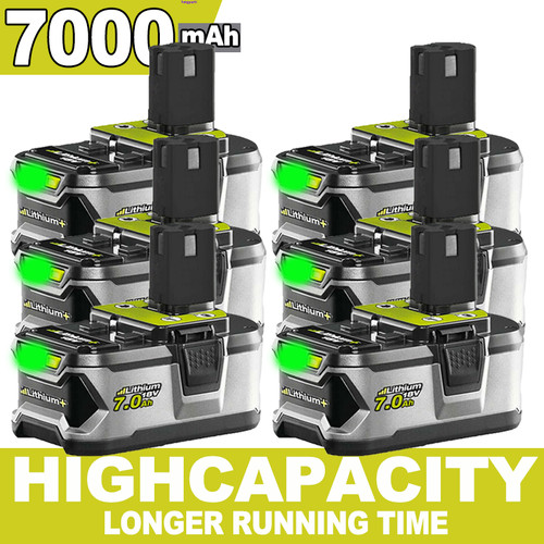 Pour batterie ryobi 18v - 2x,