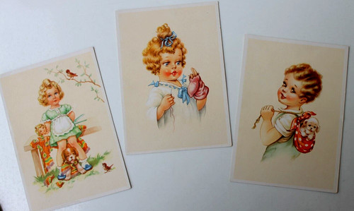 51024d cartes postales - 3x,