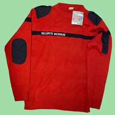 PULL CITY GUARD AGENT DE SÉCURITÉ INCENDIE TAILLE L ROUGE POMPIER