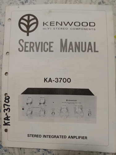 Kenwood 3700 amplifier - ka-3700,
