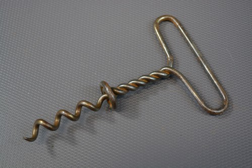Ancien tire bouchon - ancien, fer