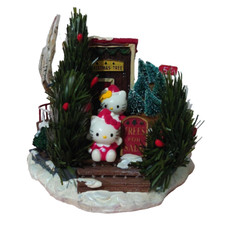 Illumination de maison de sapin de Noël Sanrio Hello Kitty Mimmy