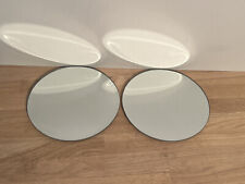 Lot De 2 Présentoirs À Gâteaux+3 Rond Centre De Table Miroirs Décoration Mariage