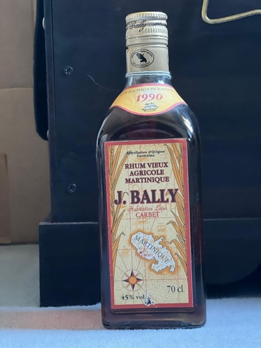 Rhum bally millésime 1990 - j.,