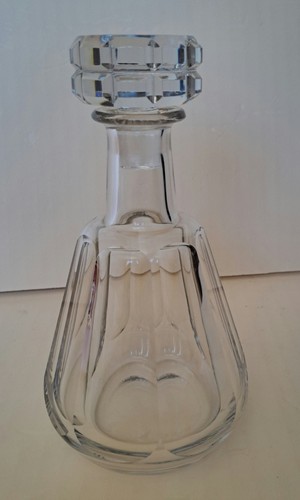 Carafe cristal signée - en,