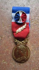 médaille  du travail "grand