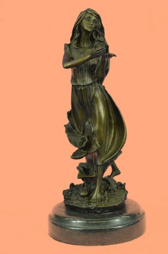 Belle sculpture bronze - en,
