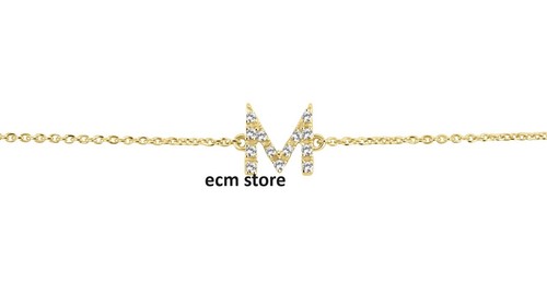 Giorgio bracelet lettre m - bracelet,