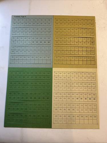 Spi wargame - spi, sheet