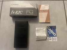Calculatrice Casio fx-82C Vintage avec boîte et notice état NEUF